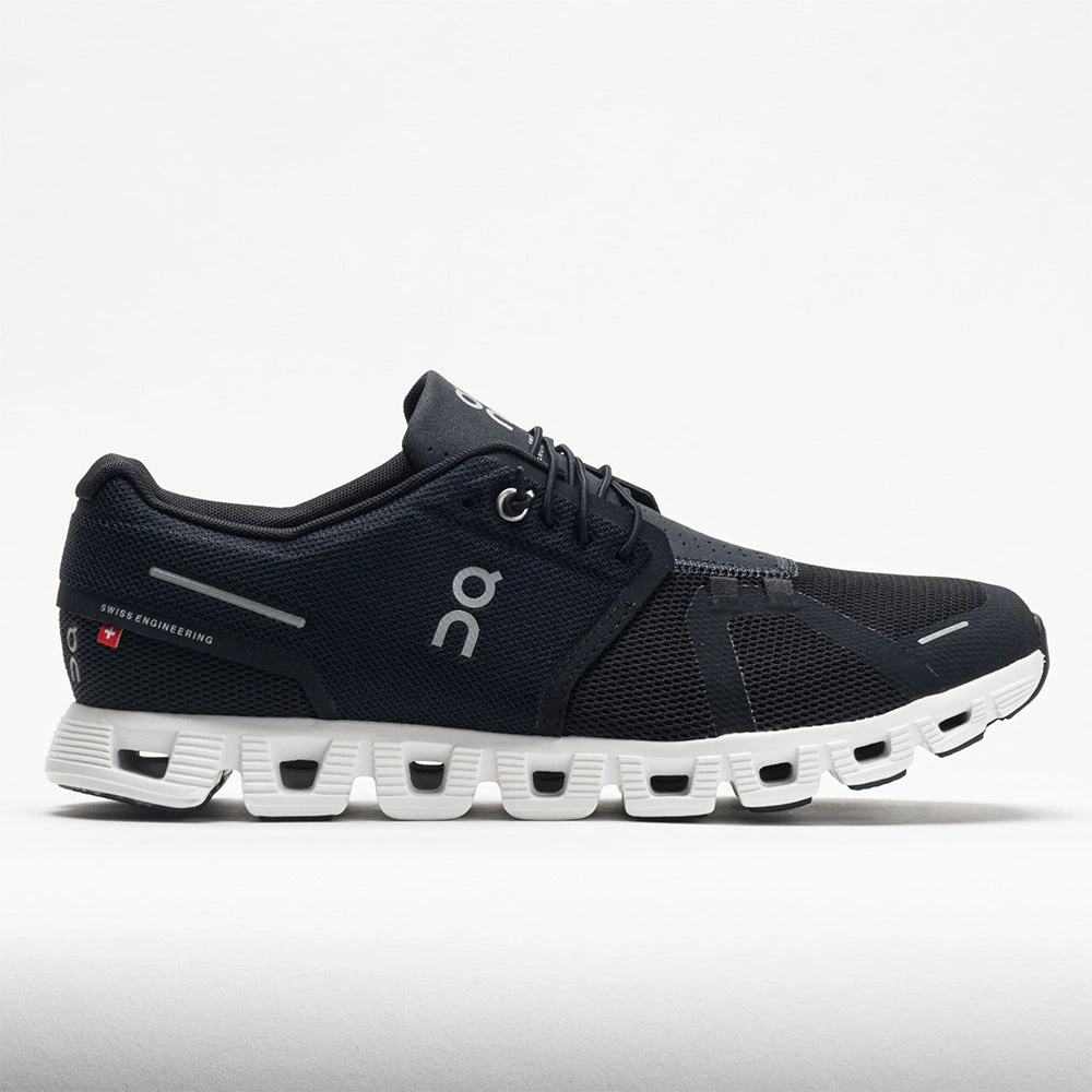 On Running On Cloud 5 Men's Black/White 3 On Running On Cloud 5 Men's Black/White