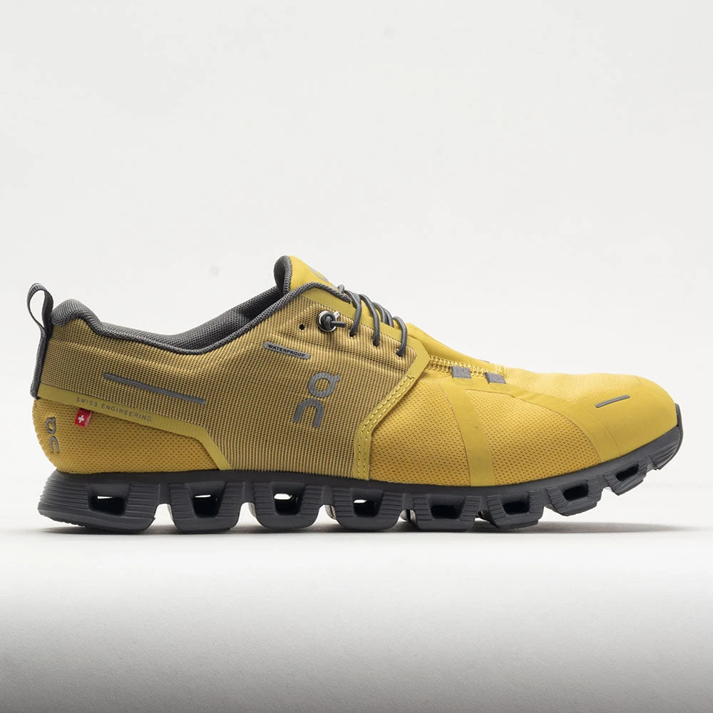 On Running On Cloud 5 Waterproof Men's Mustard/Rock 3 On Running On Cloud 5 Waterproof Men's Mustard/Rock