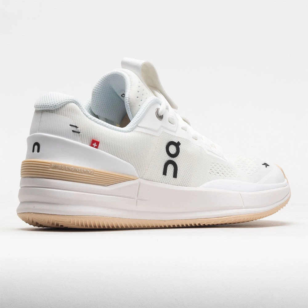 On Running On The Roger Pro Clay Women's White/Savannah 7 On Running On The Roger Pro Clay Women's White/Savannah - Image 6