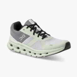 'On Running' Women's Cloudrunner - Frost / Aloe -On Running 46.99019 cloudrunner ss22 frost aloe w g6 1024x1024@2x