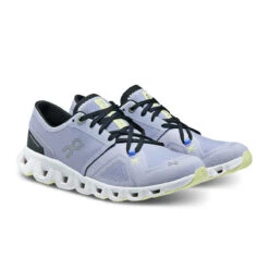 'On Running' Women's Cloud X 3 - Nimbus / White -On Running 60.98253 cloud x 3 ss23 nimbus white w g6 73021 1024x1024@2x