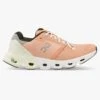 'On Running' Women's Cloudflyer 4 - Peach / Aloe -On Running 71.98669 cloudflyer 4 fw22 peach aloe w g1 1024x1024@2x