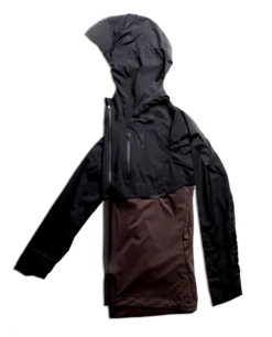 Women's On Running Weather Jacket 204.00128 -On Running Small PNG SS20 Weather Jacket BlackPebble W Packshots