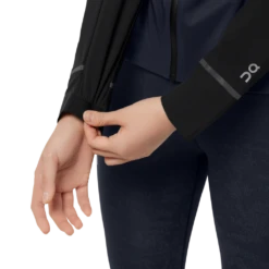 On Running Women's On Weather Jacket - 204.00248 -On Running Small PNG SS21 Weather Jacket Black Navy W Pack Shot 7