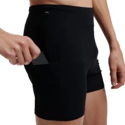 On Running Men's On Hybrid Shorts Combined Running Shorts & Tights - 185.00488 -On Running SmallJPEG 185.00488 hybrid shorts ss22 rock m g7