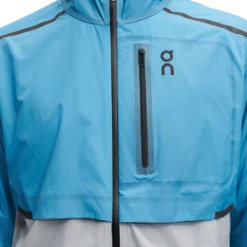 On Running Men's On Weather Jacket - 104.00426 -On Running SmallPNG 104.00426 weather jacket ss22 niagara glacier m g6