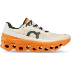 On Running Women's Cloudmonster -On Running Small PNG 61.98652 cloudmonster fw22 fawn turmeric w g1 1