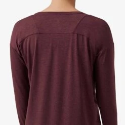 On Running Women's ON-Running Comfort Long-T 223.00162 -On Running comfort long t ss20 mulberry w g4