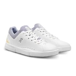 'On Running' Women's THE ROGER Advantage 1 Tennis Sneaker - White / Tempest -On Running womens on the roger advantage white tempest pair 1024x1024@2x